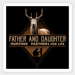 Father Day Daughter Dad Hunters Magnet